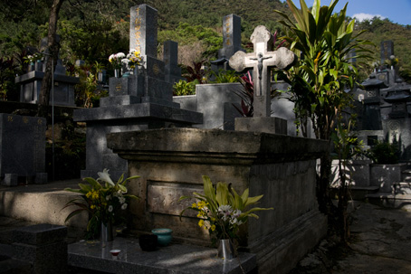 カトリック司祭ブイジュ師のお墓