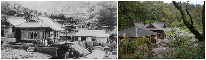高千穂神社の比較写真