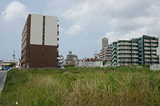 住宅建設が進む宜野湾市