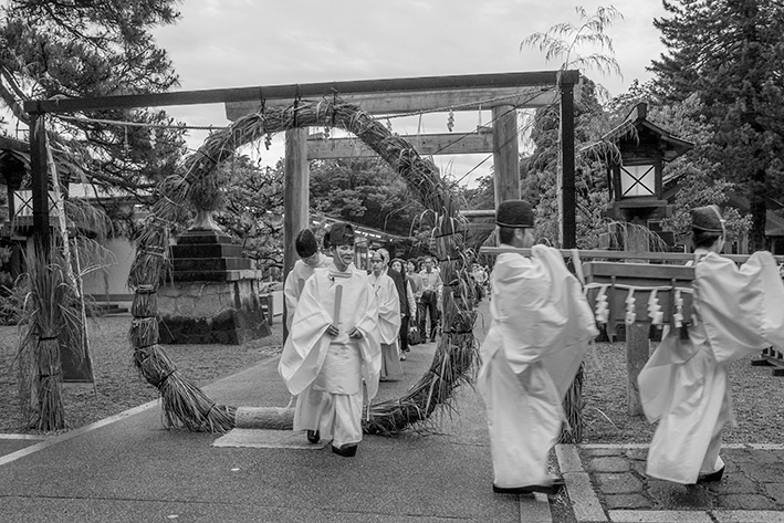 射水神社の夏越の大祓