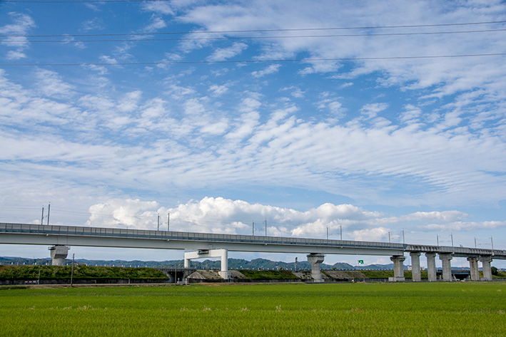 北陸新幹線の高架