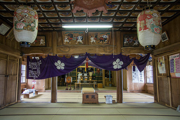 宇奈月町の下立神社