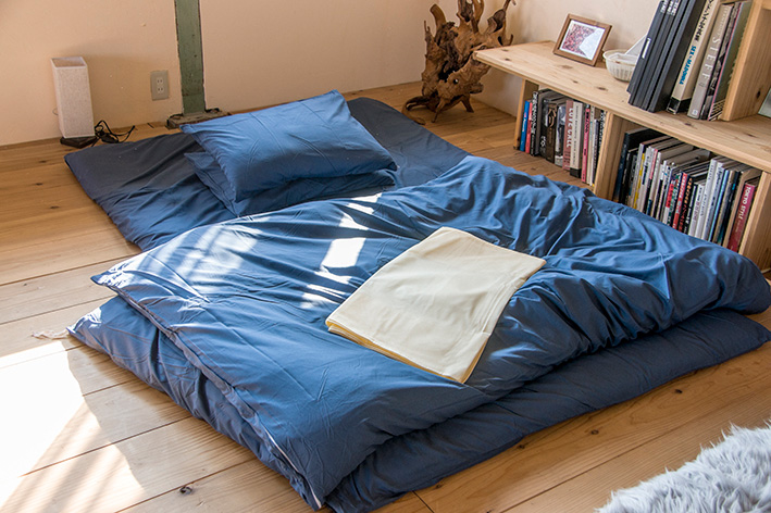 父親のWサイズの布団セット