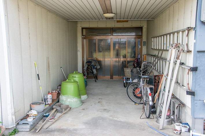 車庫の片付けアフター