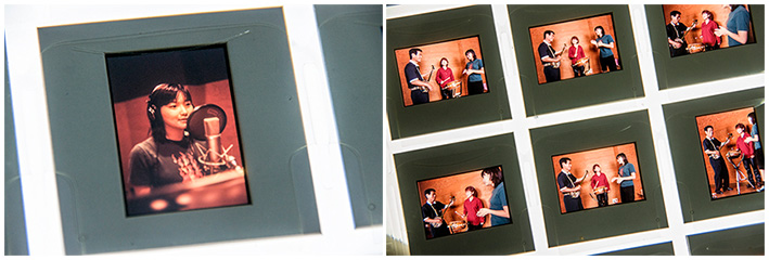 里アンナ　レコーディング風景