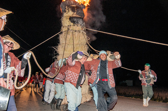 墓ノ木タイマツ祭り