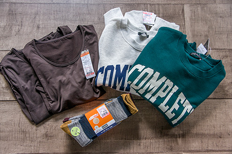 しまむらで買った秋・冬物