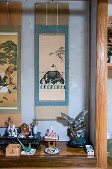 天神様の掛け軸
